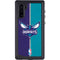 NBA Charlotte Hornets Canvas Galaxy Note 10 Waterproof Case