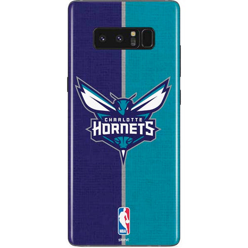 NBA Charlotte Hornets Canvas Galaxy Note 8 Skin