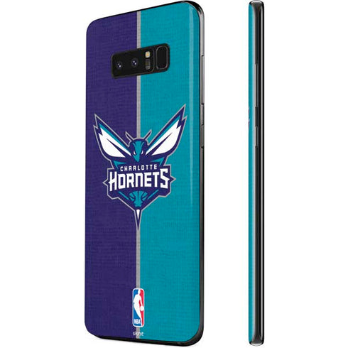 NBA Charlotte Hornets Canvas Galaxy Note 8 Skin