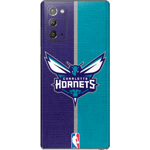 NBA Charlotte Hornets Canvas Galaxy Note20 5G Skin