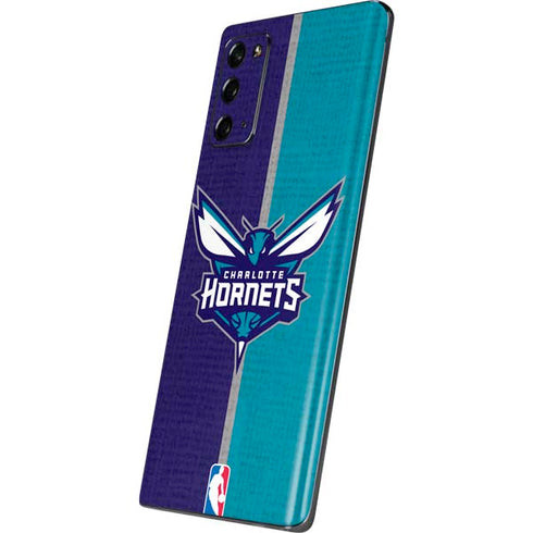 NBA Charlotte Hornets Canvas Galaxy Note20 5G Skin