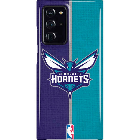 NBA Charlotte Hornets Canvas Galaxy Note20 Ultra 5G Lite Case