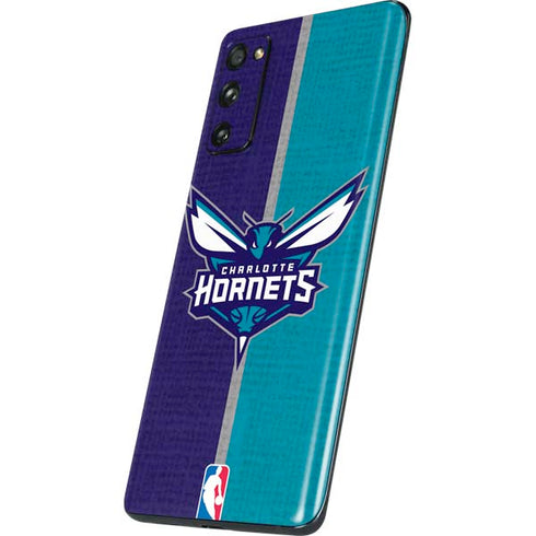NBA Charlotte Hornets Canvas Galaxy S20 Fan Edition Skin