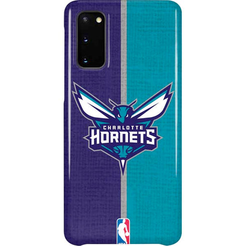 NBA Charlotte Hornets Canvas Galaxy S20 Lite Case