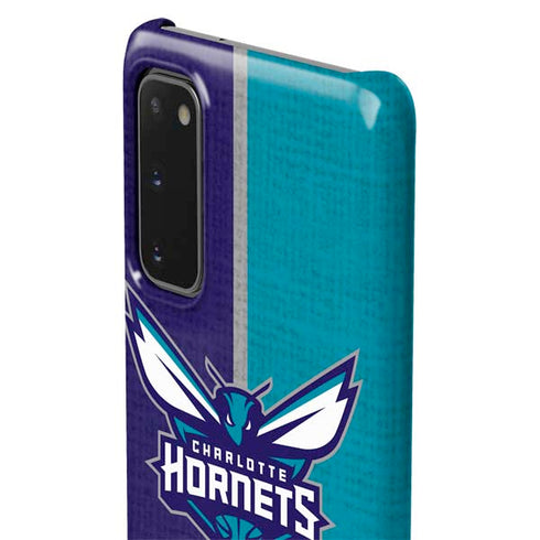 NBA Charlotte Hornets Canvas Galaxy S20 Lite Case