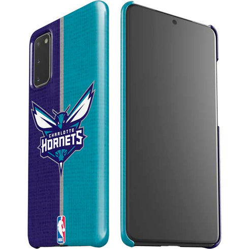 NBA Charlotte Hornets Canvas Galaxy S20 Lite Case