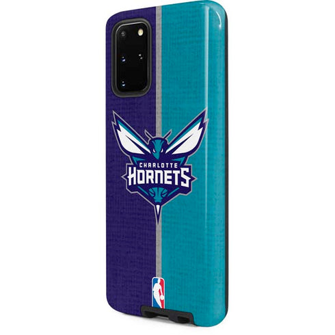 NBA Charlotte Hornets Canvas Galaxy S20 Plus Pro Case