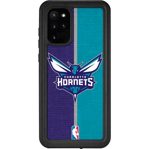 NBA Charlotte Hornets Canvas Galaxy S20 Plus Waterproof Case