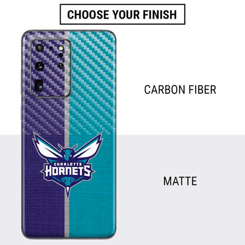 NBA Charlotte Hornets Canvas Galaxy S20 Ultra 5G Skin