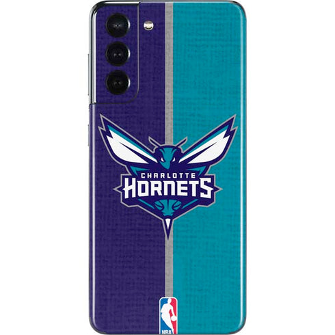 NBA Charlotte Hornets Canvas Galaxy S21 5G Skin