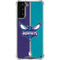 NBA Charlotte Hornets Canvas Galaxy S21 Plus 5G Clear Case