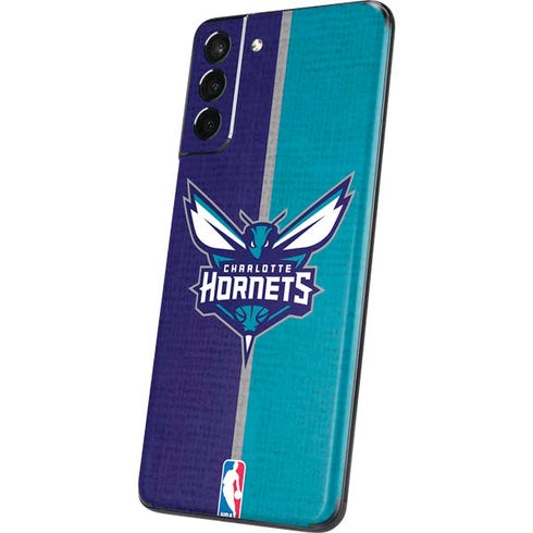 NBA Charlotte Hornets Canvas Galaxy S21 Plus 5G Skin