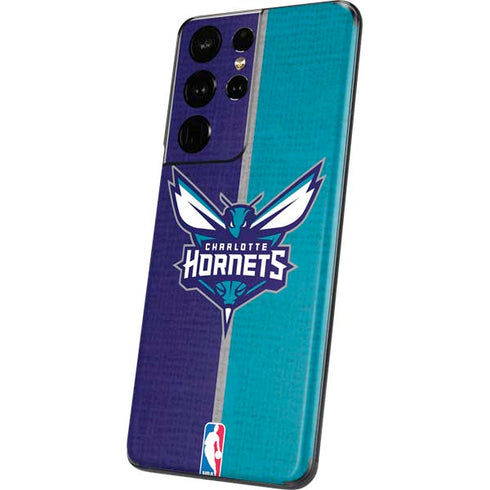 NBA Charlotte Hornets Canvas Galaxy S21 Ultra 5G Skin