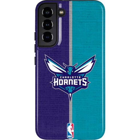 NBA Charlotte Hornets Canvas Galaxy S22 Plus Pro Case