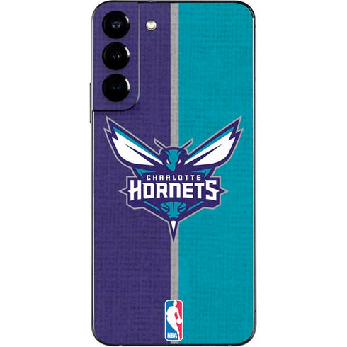 NBA Charlotte Hornets Canvas Galaxy S22 Plus Skin
