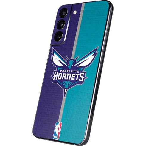 NBA Charlotte Hornets Canvas Galaxy S22 Plus Skin