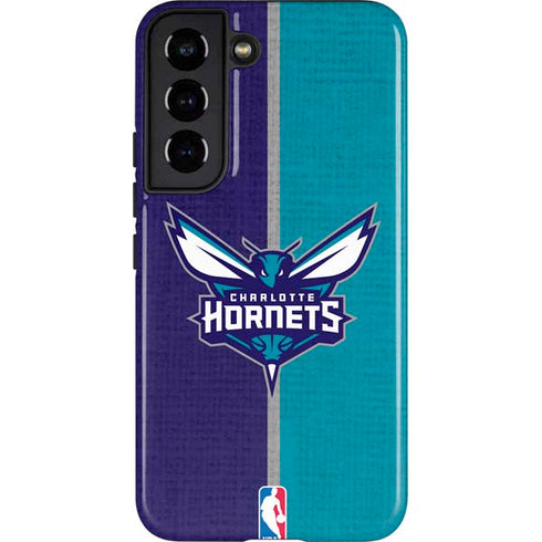 NBA Charlotte Hornets Canvas Galaxy S22 Pro Case