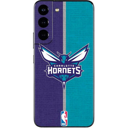NBA Charlotte Hornets Canvas Galaxy S22 Skin