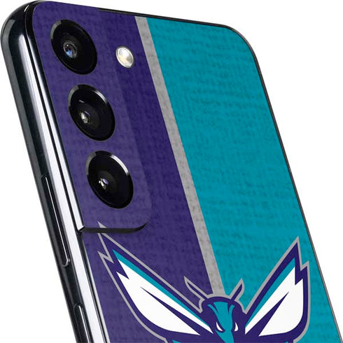 NBA Charlotte Hornets Canvas Galaxy S22 Skin