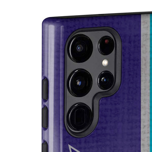 NBA Charlotte Hornets Canvas Galaxy S22 Ultra Pro Case