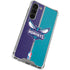 NBA Charlotte Hornets Canvas Galaxy S23 Plus Clear Case