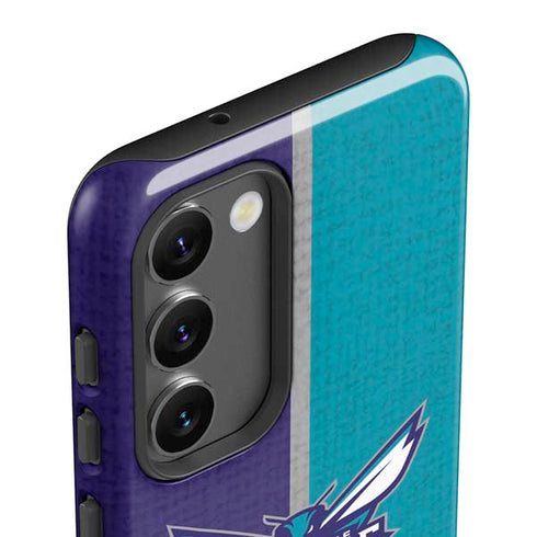 NBA Charlotte Hornets Canvas Galaxy S23 Plus Pro Case