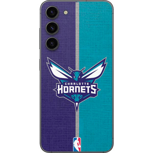 NBA Charlotte Hornets Canvas Galaxy S23 Plus Skin