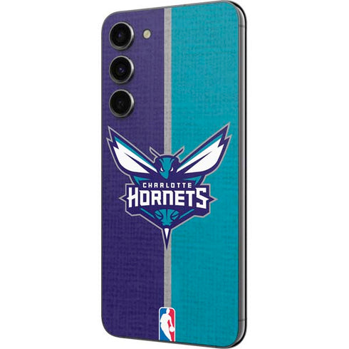 NBA Charlotte Hornets Canvas Galaxy S23 Plus Skin