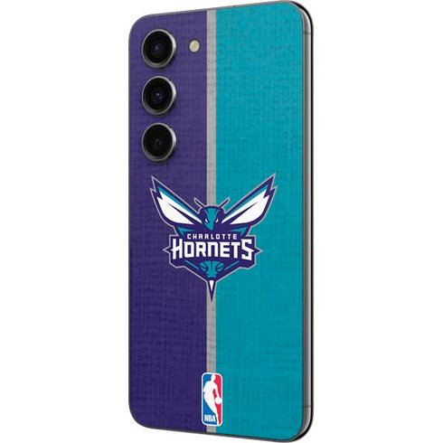 NBA Charlotte Hornets Canvas Galaxy S23 Skin