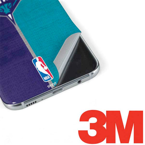 NBA Charlotte Hornets Canvas Galaxy S8 Skin