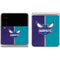 NBA Charlotte Hornets Canvas Galaxy Z Flip3 5G Skin