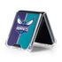 NBA Charlotte Hornets Canvas Galaxy Z Flip5 5G Clear Case