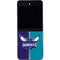NBA Charlotte Hornets Canvas Galaxy Z Flip5 5G Skin