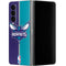 NBA Charlotte Hornets Canvas Galaxy Z Fold4 5G Skin