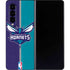 NBA Charlotte Hornets Canvas Galaxy Z Fold4 5G Skin