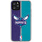 NBA Charlotte Hornets Canvas iPhone 11 Pro Clear Case