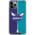 NBA Charlotte Hornets Canvas iPhone 11 Pro Max Clear Case