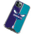 NBA Charlotte Hornets Canvas iPhone 11 Pro Max Clear Case