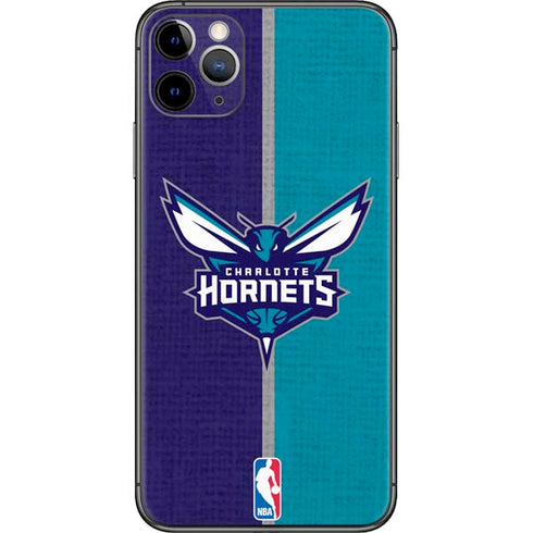 NBA Charlotte Hornets Canvas iPhone 11 Pro Max Skin