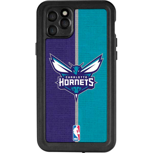 NBA Charlotte Hornets Canvas iPhone 11 Pro Max Waterproof Case