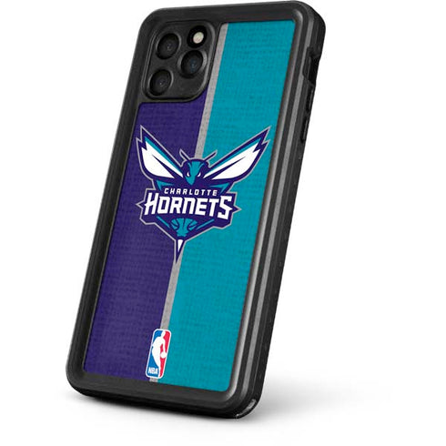 NBA Charlotte Hornets Canvas iPhone 11 Pro Waterproof Case
