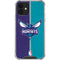 NBA Charlotte Hornets Canvas iPhone 12 Clear Case