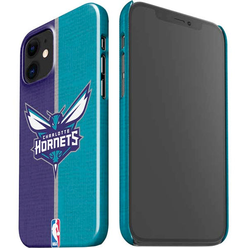NBA Charlotte Hornets Canvas iPhone 12 Mini Lite Case