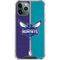 NBA Charlotte Hornets Canvas iPhone 12 Pro Clear Case