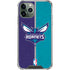 NBA Charlotte Hornets Canvas iPhone 12 Pro Clear Case