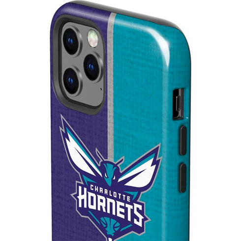 NBA Charlotte Hornets Canvas iPhone 12 Pro Impact Case