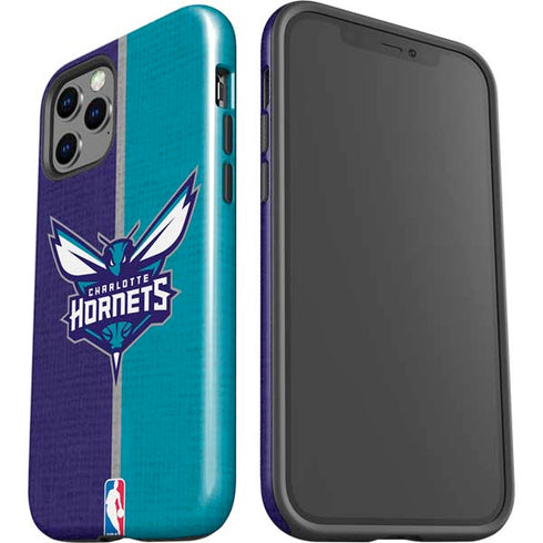 NBA Charlotte Hornets Canvas iPhone 12 Pro Impact Case