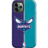 NBA Charlotte Hornets Canvas iPhone 12 Pro Max Impact Case