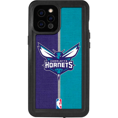 NBA Charlotte Hornets Canvas iPhone 12 Pro Max Waterproof Case