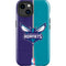 NBA Charlotte Hornets Canvas iPhone 15 Plus Impact Case